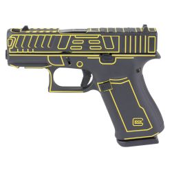 GLOCK 43X 9MM 10RD OUTLANDER YELLOW