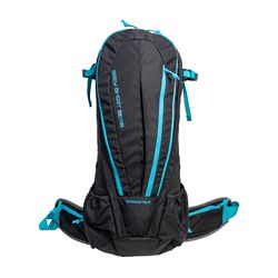 GGG APPARITION SOLID BLK W/CYAN ZIPS