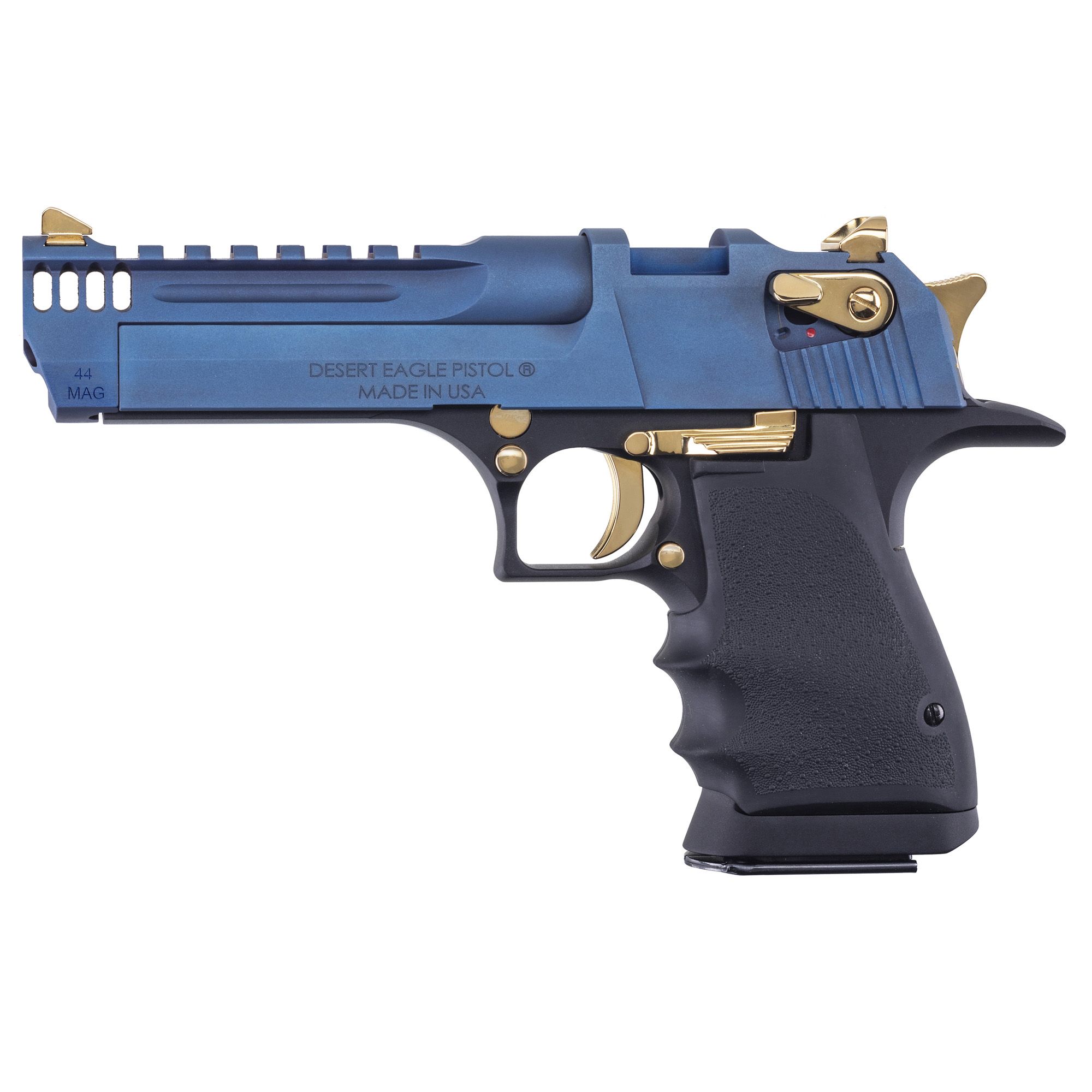 DE L5 44MAG 5″ 8RD CARBO BLUE/BLK