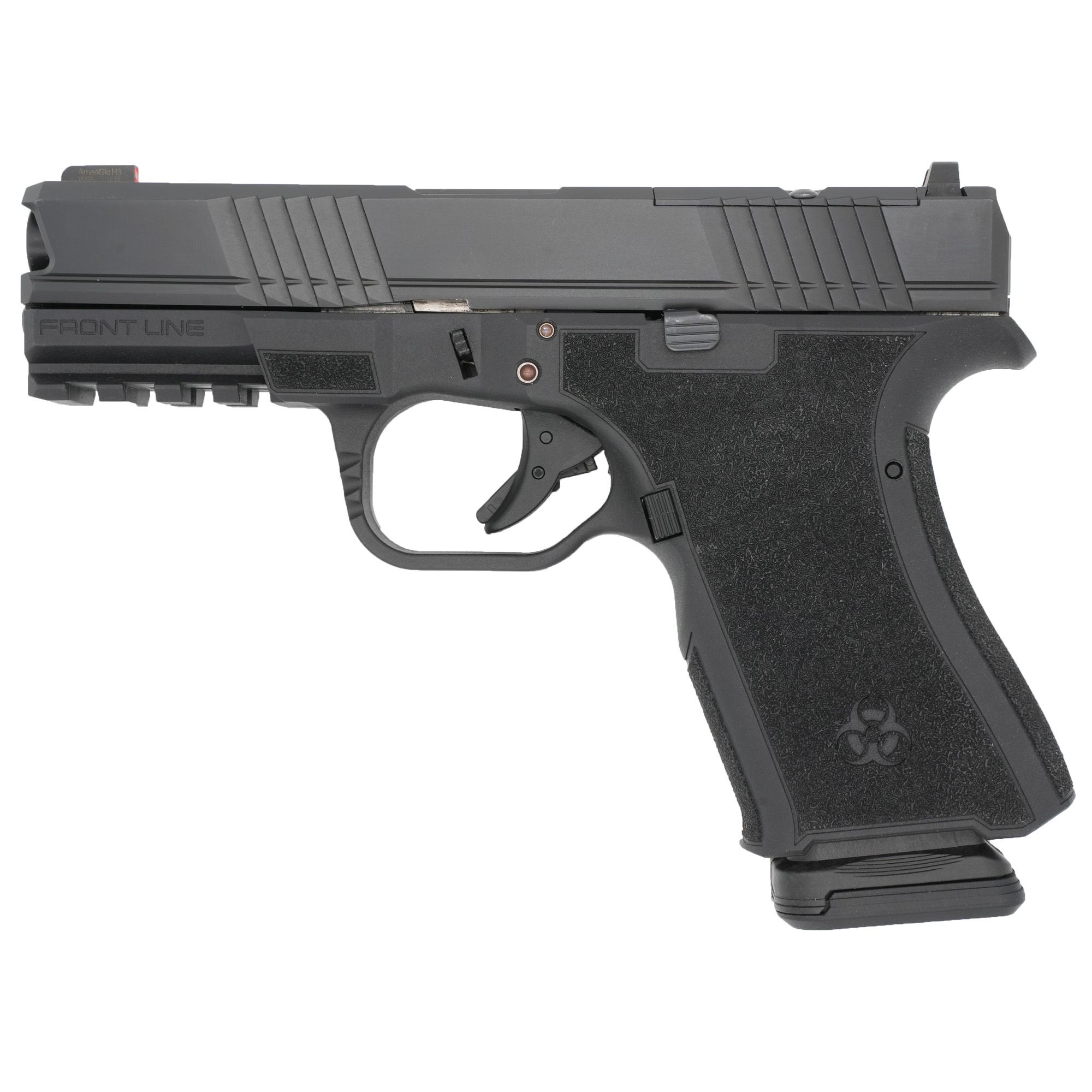BRO FRONTLINE 9MM 4″ 15RD BLK