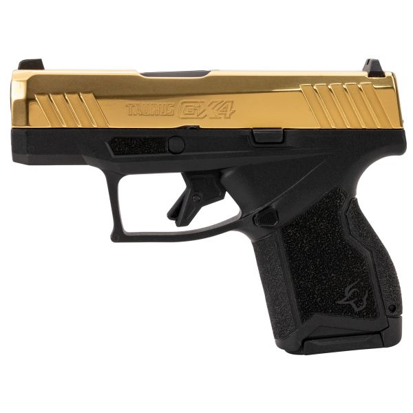TAURUS GX4 9MM 3″ 13RD PVD GOLD