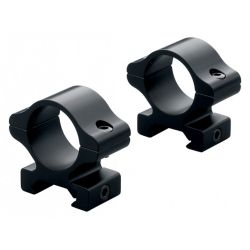 LEUP RFLMN DETACH RNGS 1″ LOW MATTE