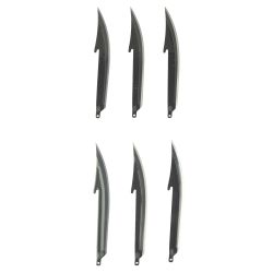 OD EDGE BONING/FILLET 5″ 6PK BLK
