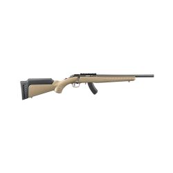 RUGER AMER RF 17HMR 16″ FDE 15RD TB