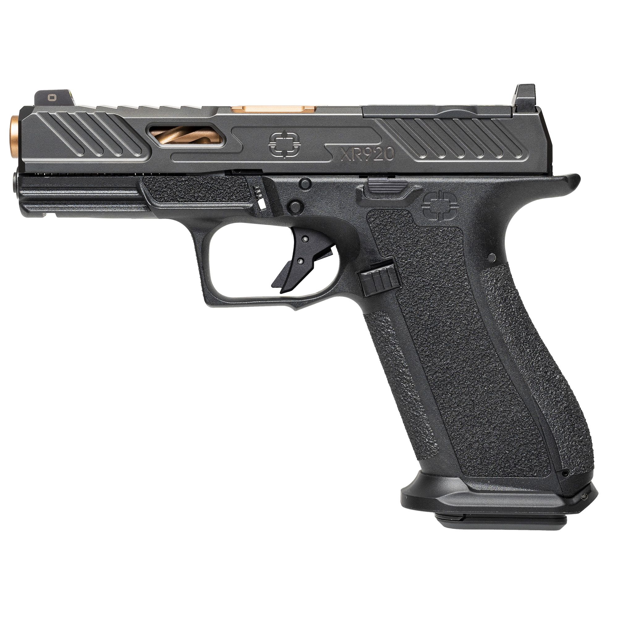 SHDW XR920 ELTE 9MM 4″ BRZ BBL