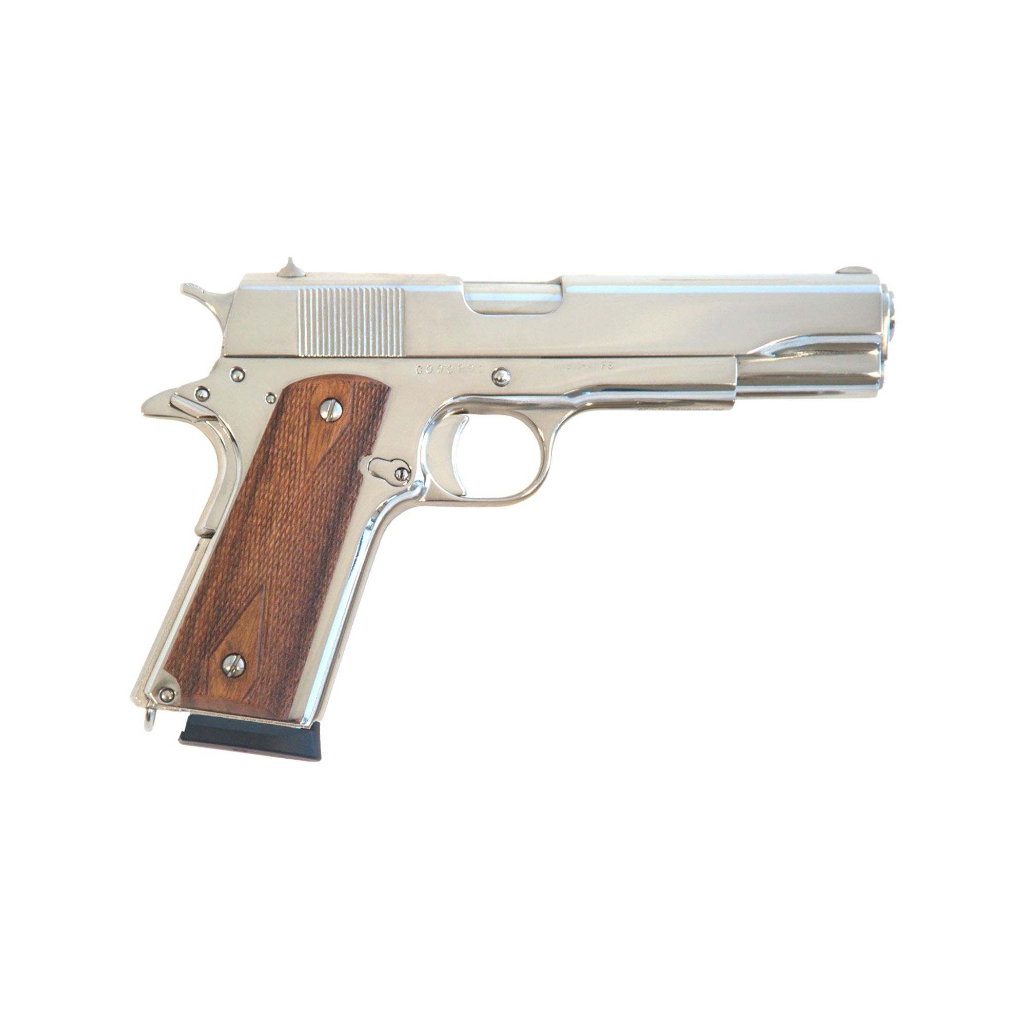 CIMARRON 1911 A1 45ACP 5″ NICKEL 8RD