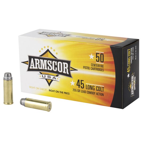 ARMSCOR 45C 255GR LEAD 50/400