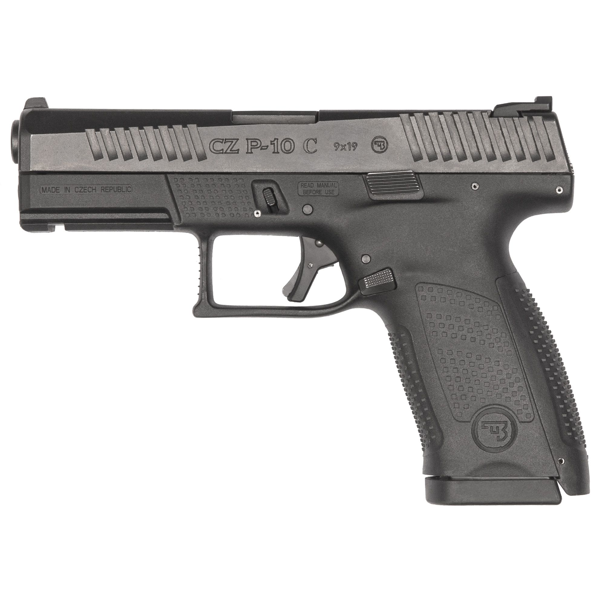 CZ P-10C 9MM 4″ BLK 10RD
