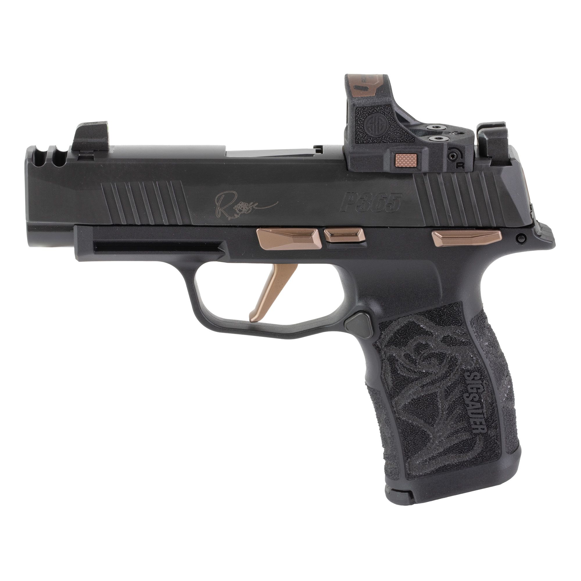 SIG P365XL 9MM 3.1″ 12RD ROSE RS MS