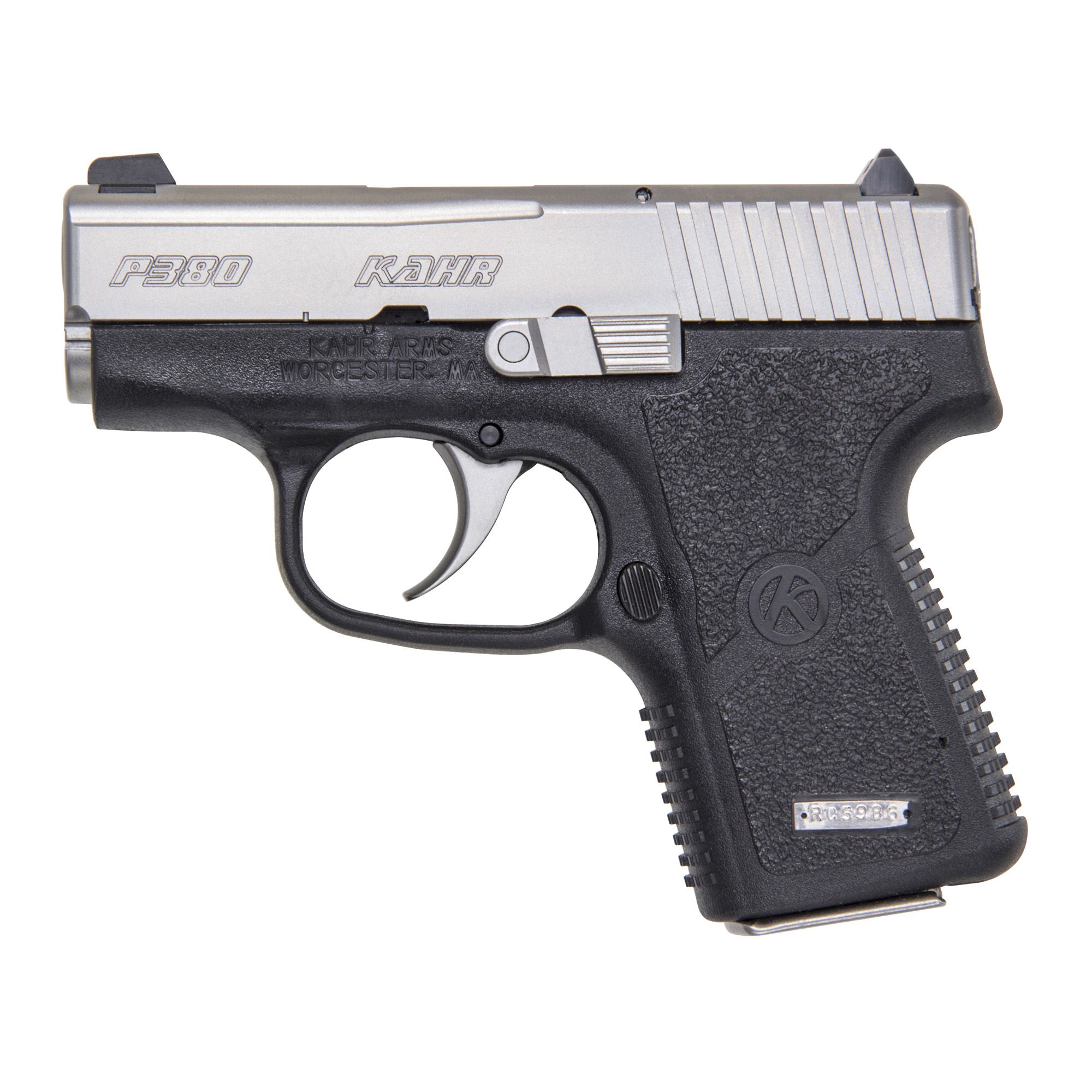 KAHR P380 380ACP 2.53″ 7RD STS NS