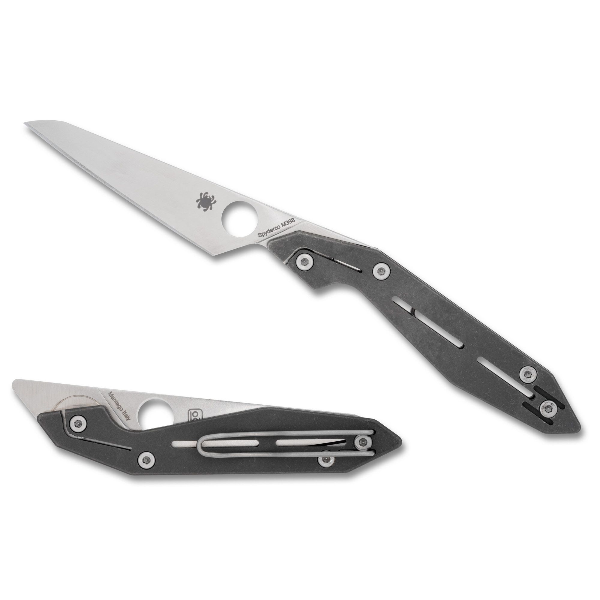 SPYDERCO NAND SS 3.19″ SILVER