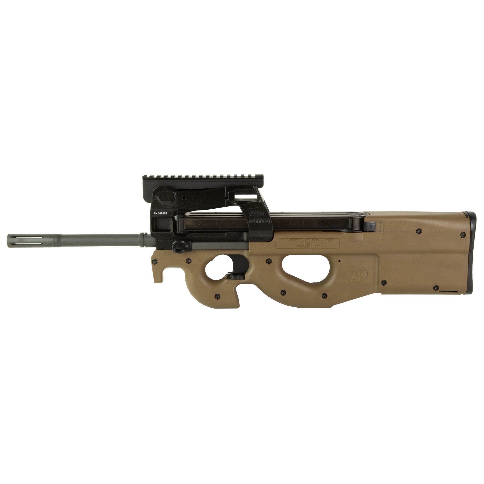 FN PS90 5.7X28 16.04″ 50RD FDE