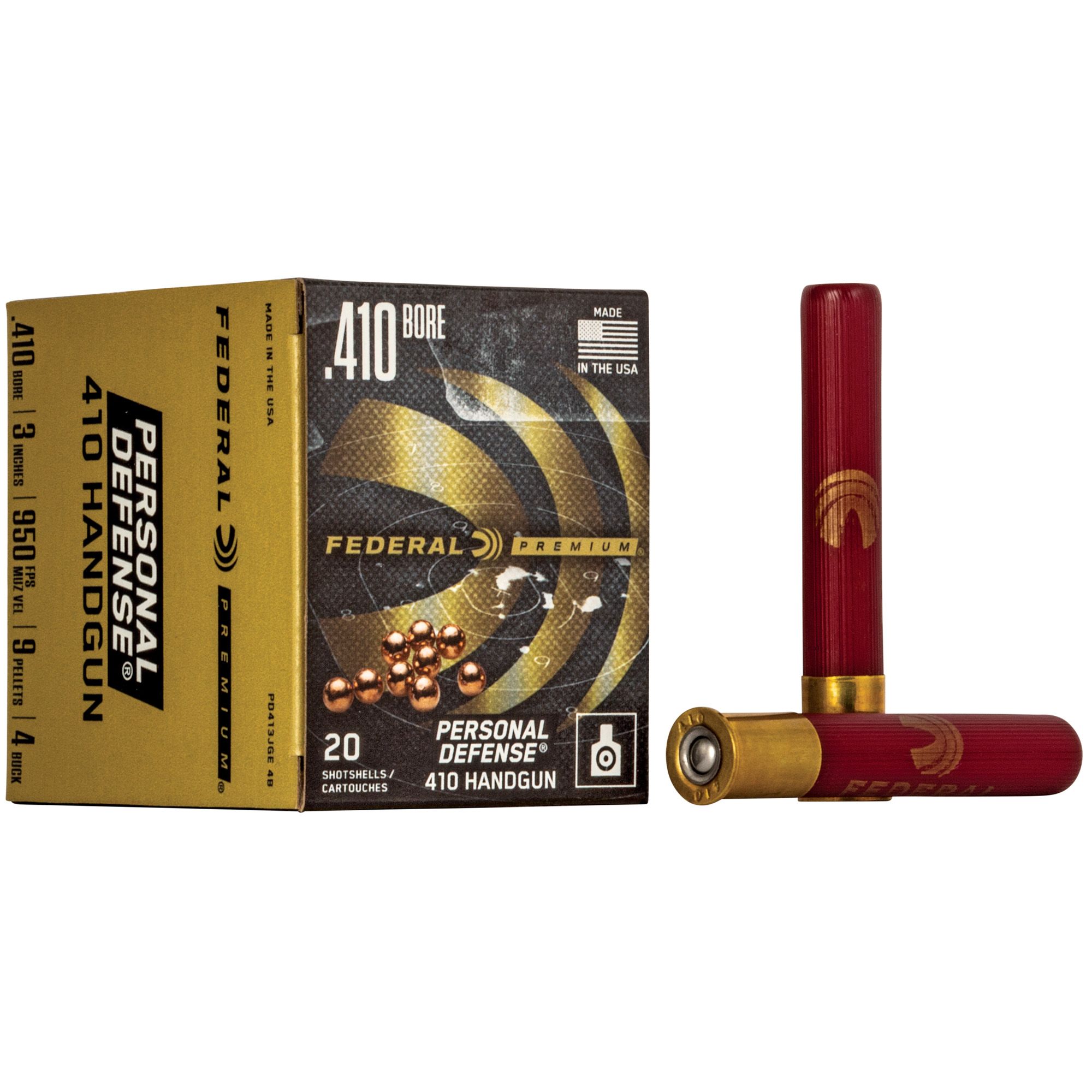 FED PRM PD 410 3″ 4 BUCK 20/200