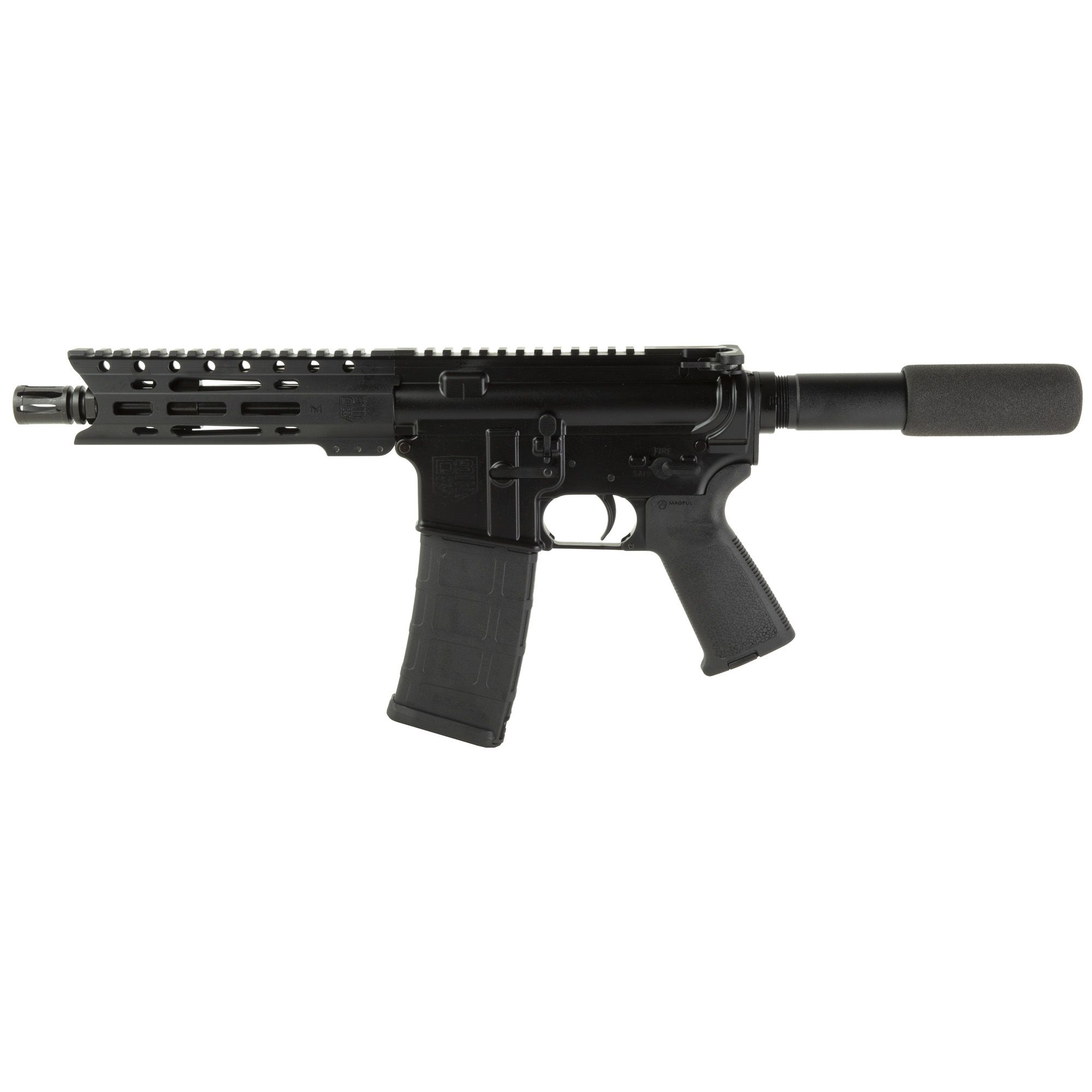 DBF DB15 5.56 7″ W/6″ MLK 30RD BLK