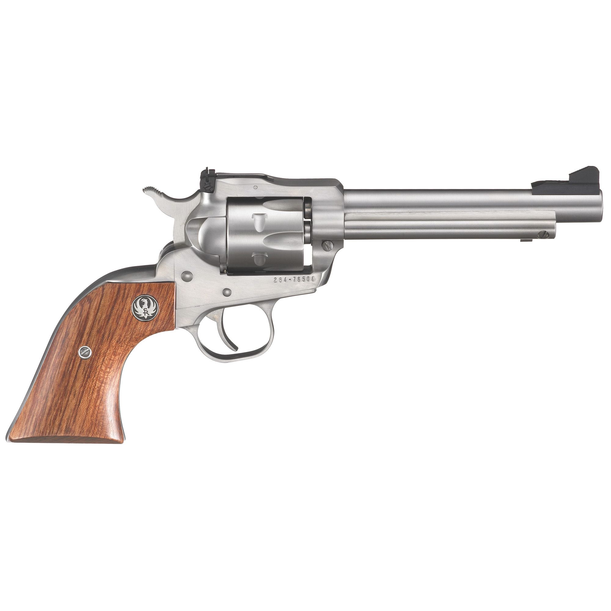RUGER SNGL-SIX 22LR/WMR 5.5″ STN WD