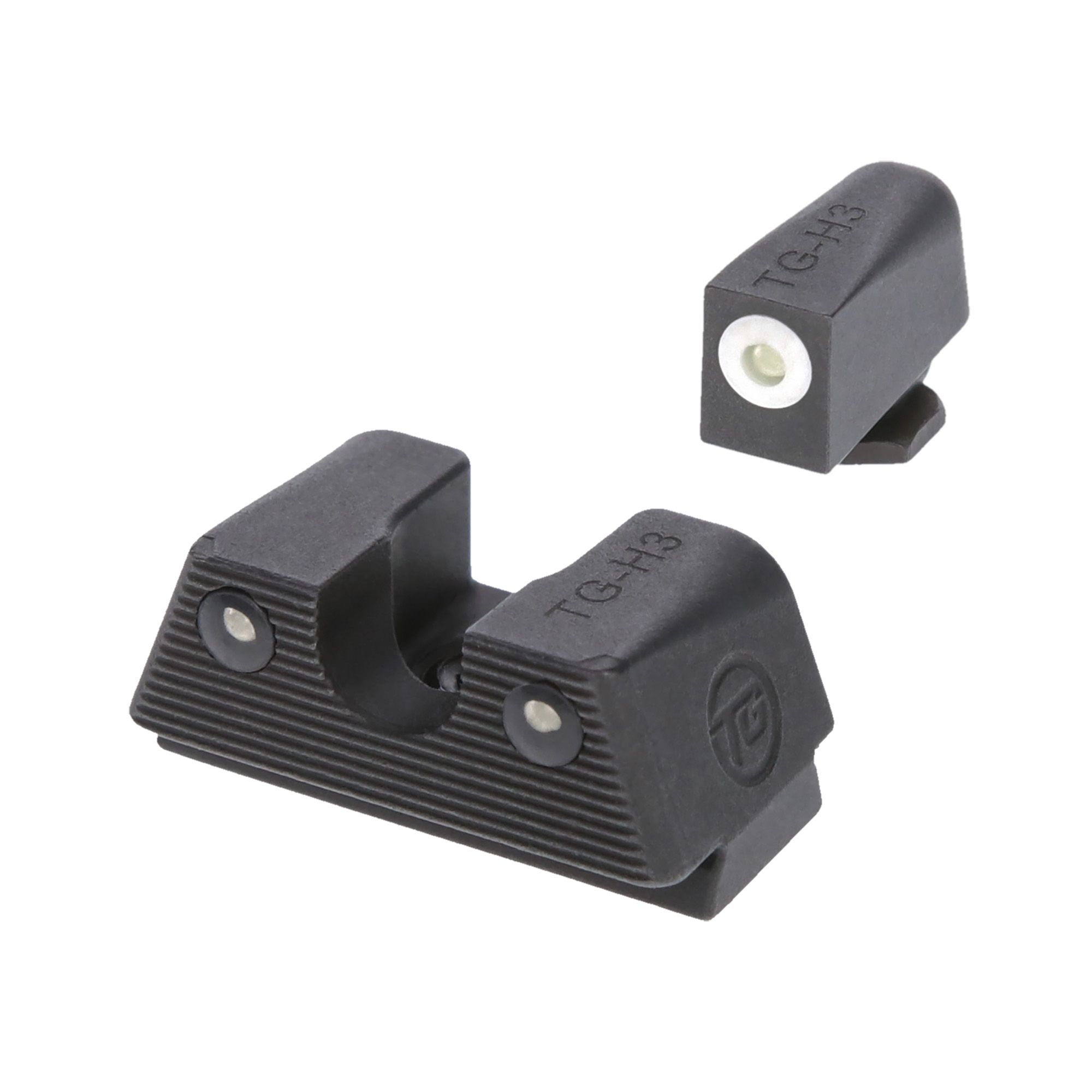 TRUGLO TRITIUM X FOR GLOCK WHT SET