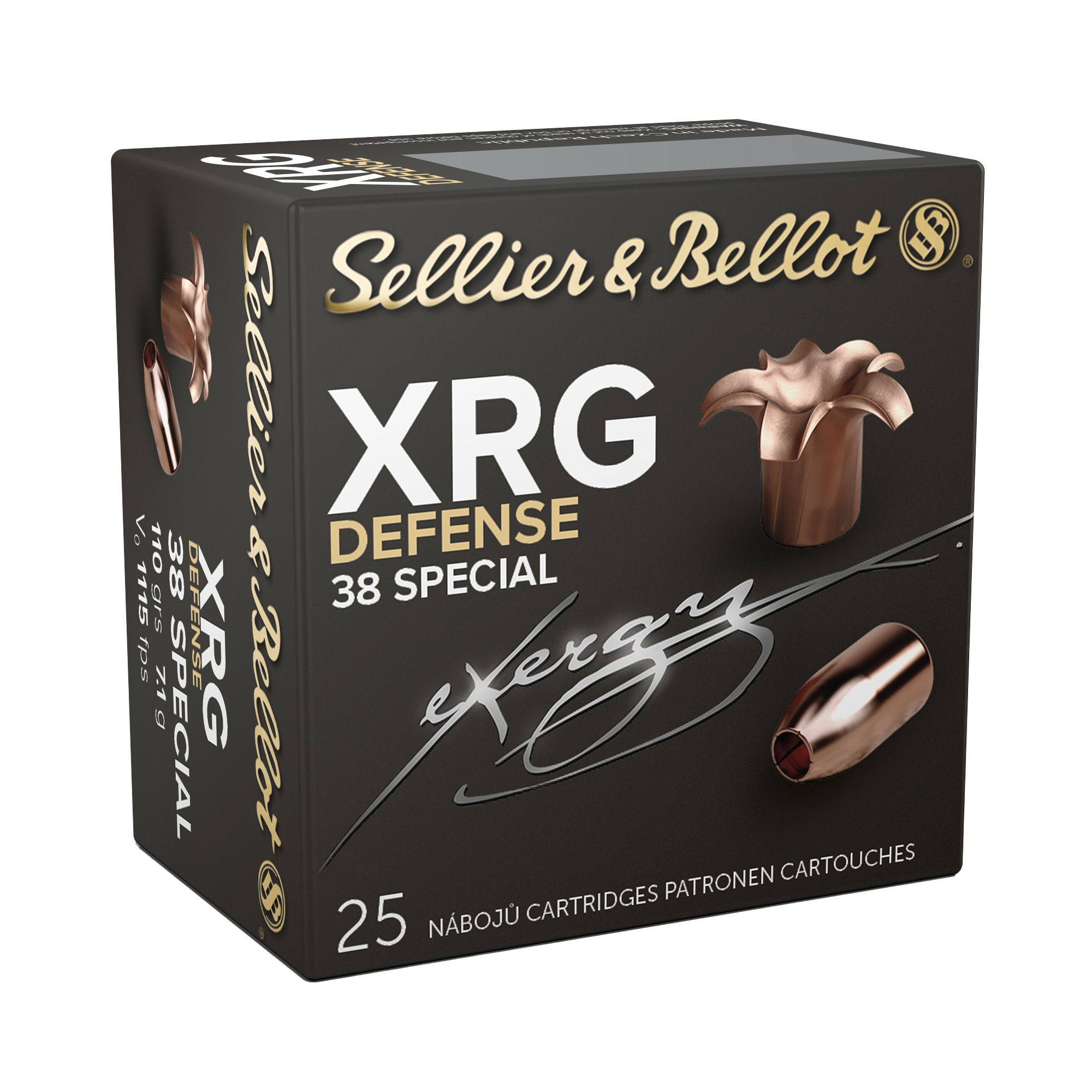 S&B 38 SPECIAL 110GR XRG 25/1000