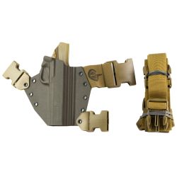 GFI KENAI RH 1911 W/RAIL OE GRY/COY