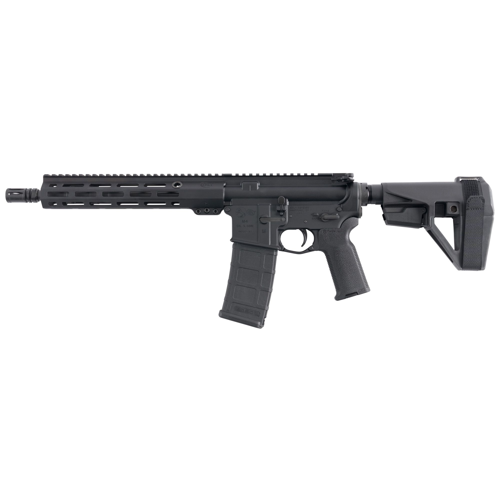 COLT M4 PSTL W/BRACE 556 11.5″ 30RD