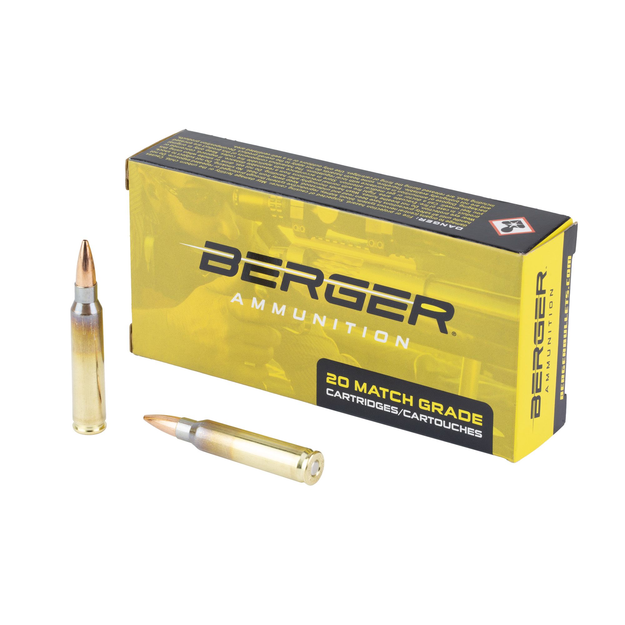 BERGER .223REM 73GR BT 20/200