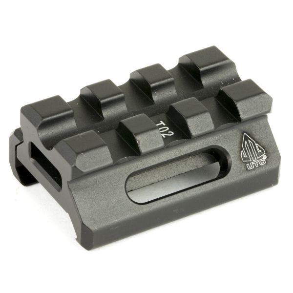 UTG SSLM PIC RISR MNT .5″ HT 3 SLOTS