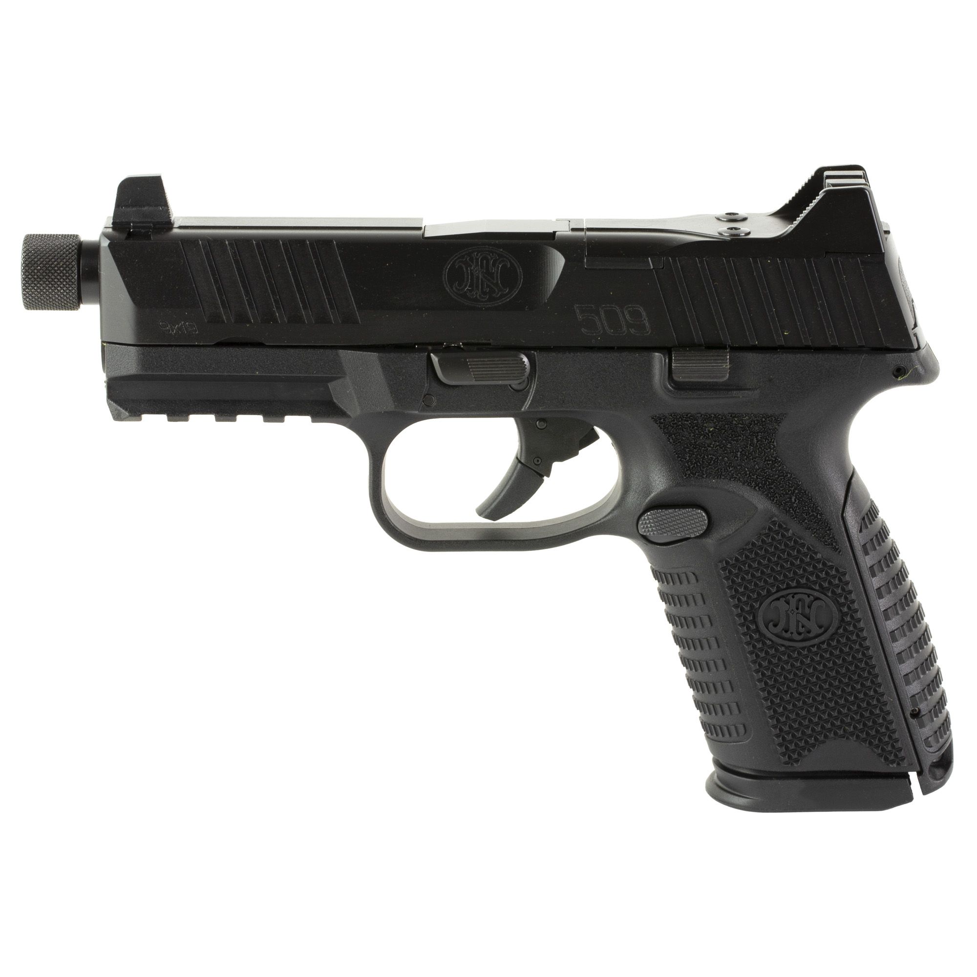 FN 509M T 9MM 4.5″ 10RD BLK 5 MAGS