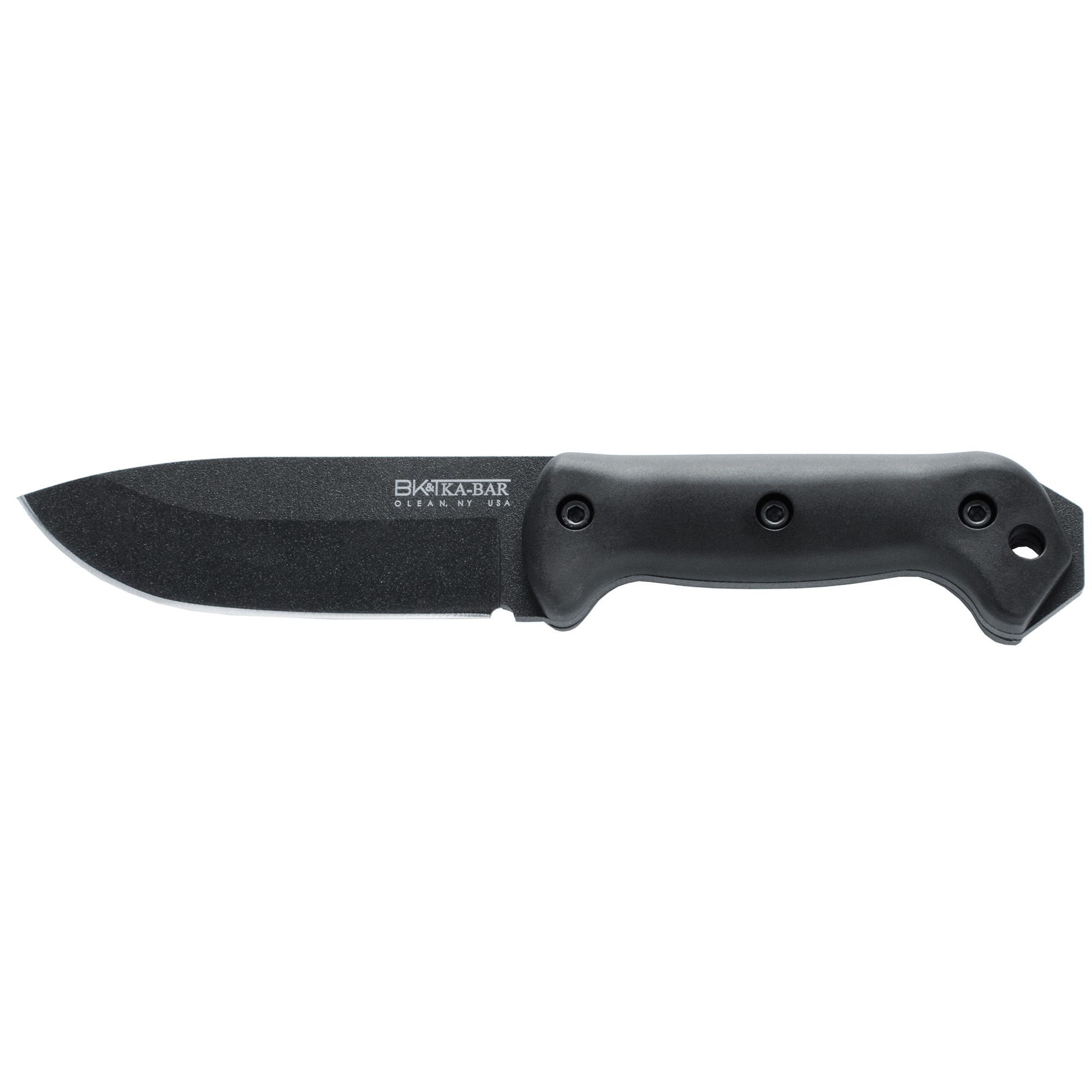 KBAR BK2 BECKER CAMP 5.25″ BLK W/STH
