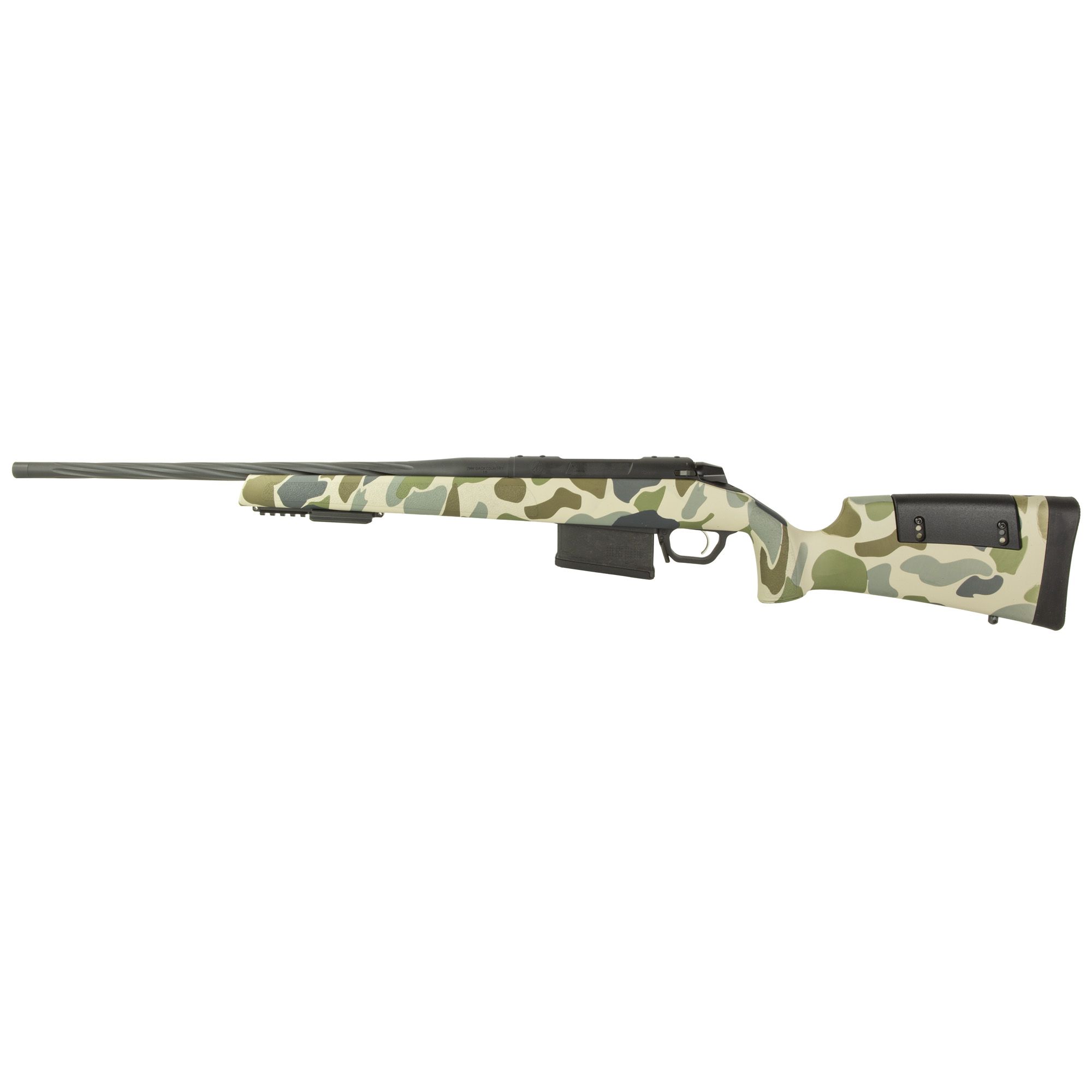 WBY 307 HUSH 7MM BC 20″ 5RD CAMO