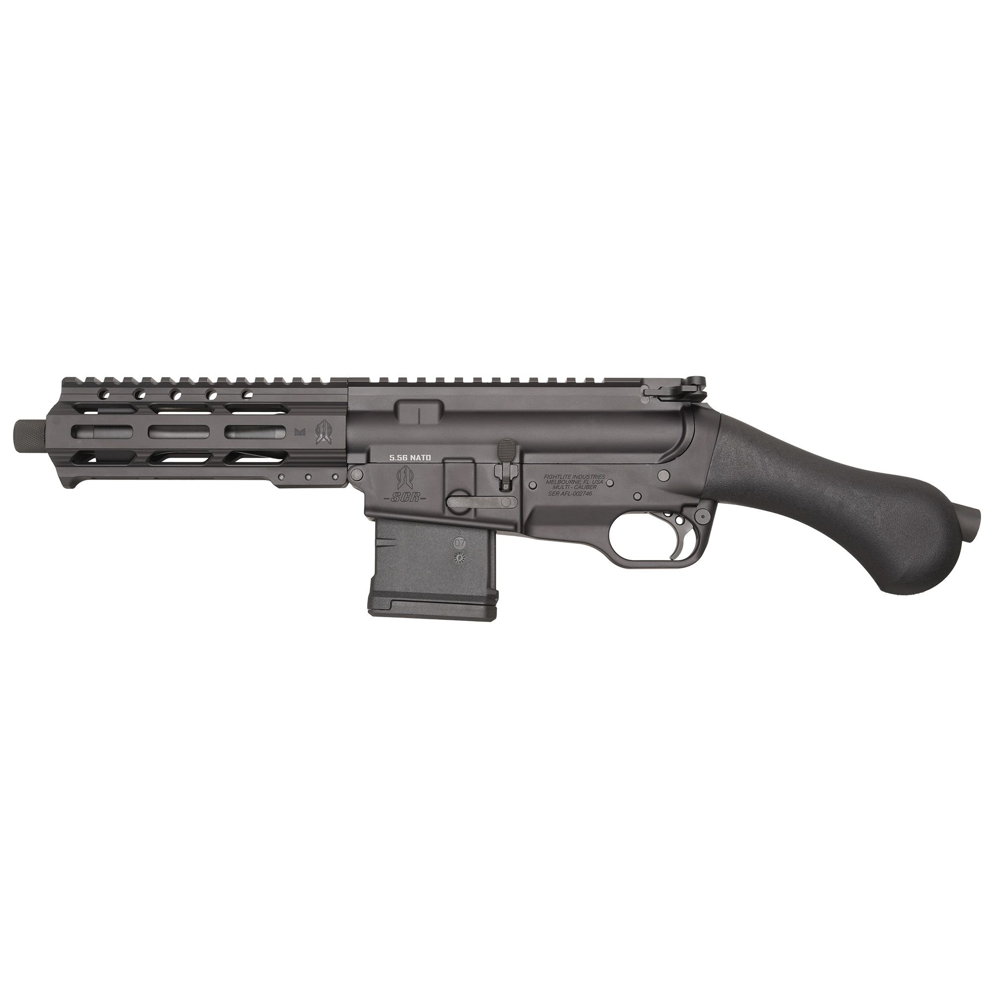 FIGHT SCR RDR 556 7.25″ MLOK 10RD BK