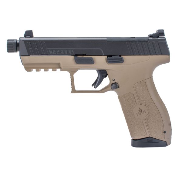 IWI MASADA OR 9MM 4.6″ THRD 17RD FDE