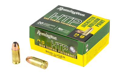 REM 9MM LUGER 115GR JHP 20/500