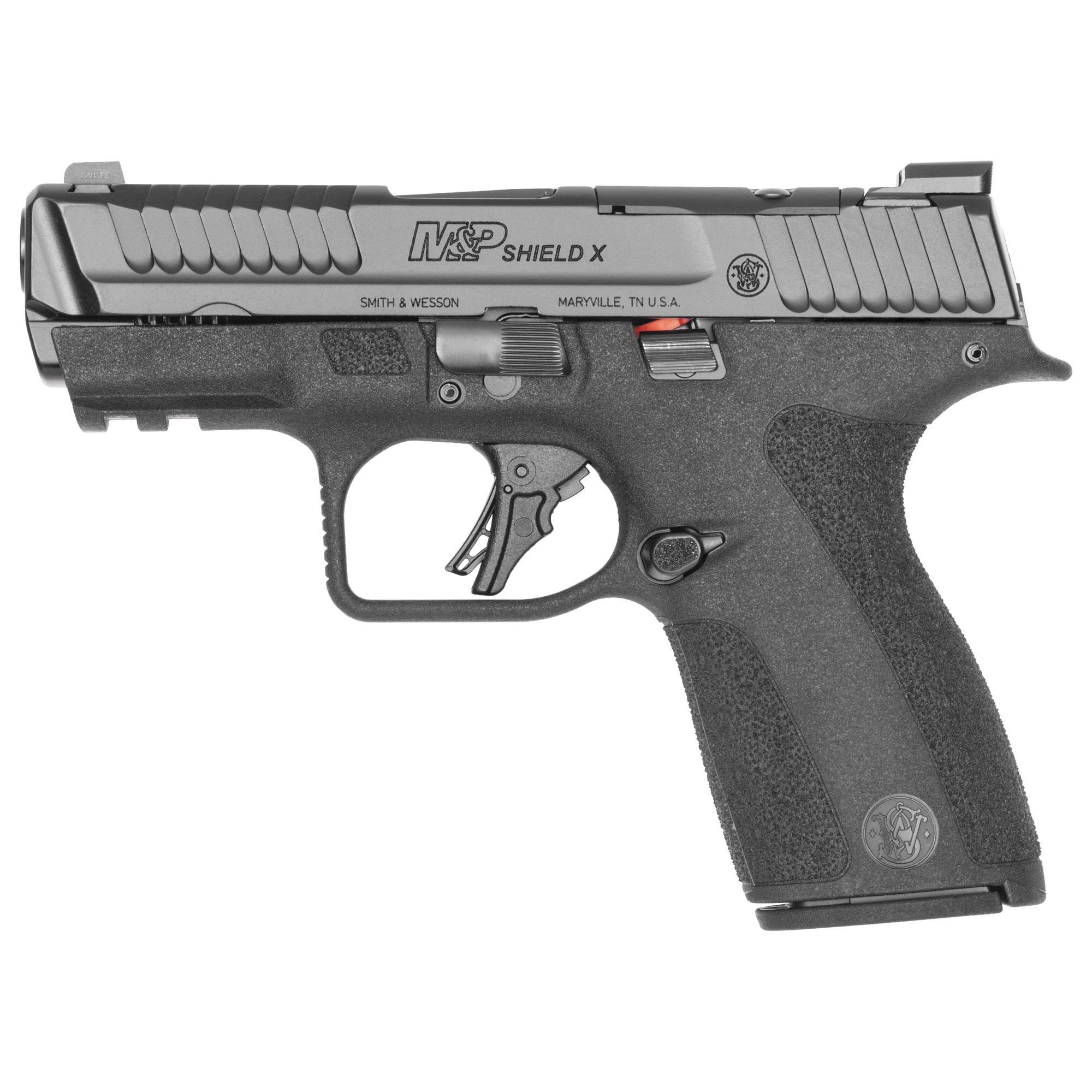 S&W M&P SHIELD X 9MM 3.6″ 15RD BLK