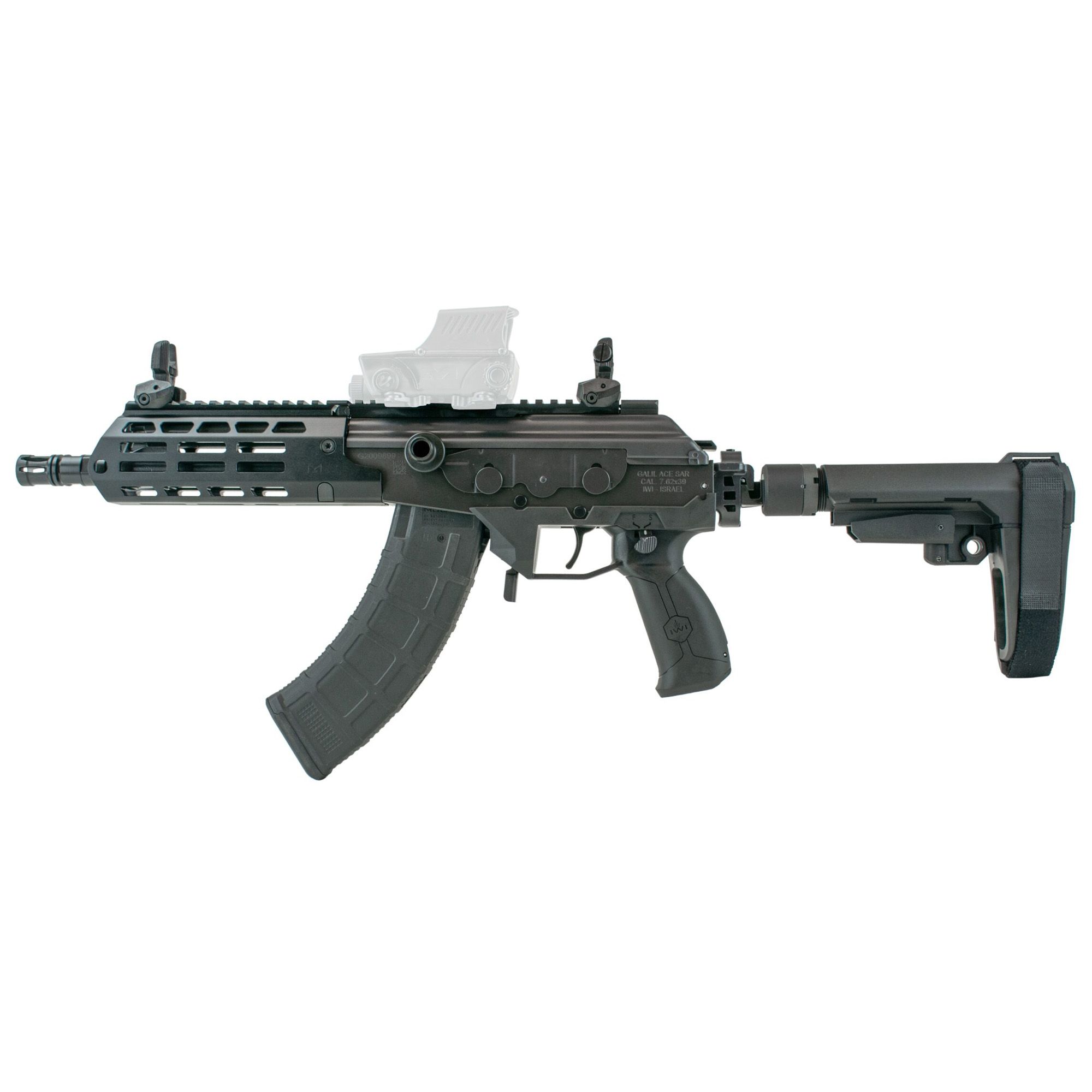 IWI GALIL ACE GEN2 762X39 8.3″ BLK