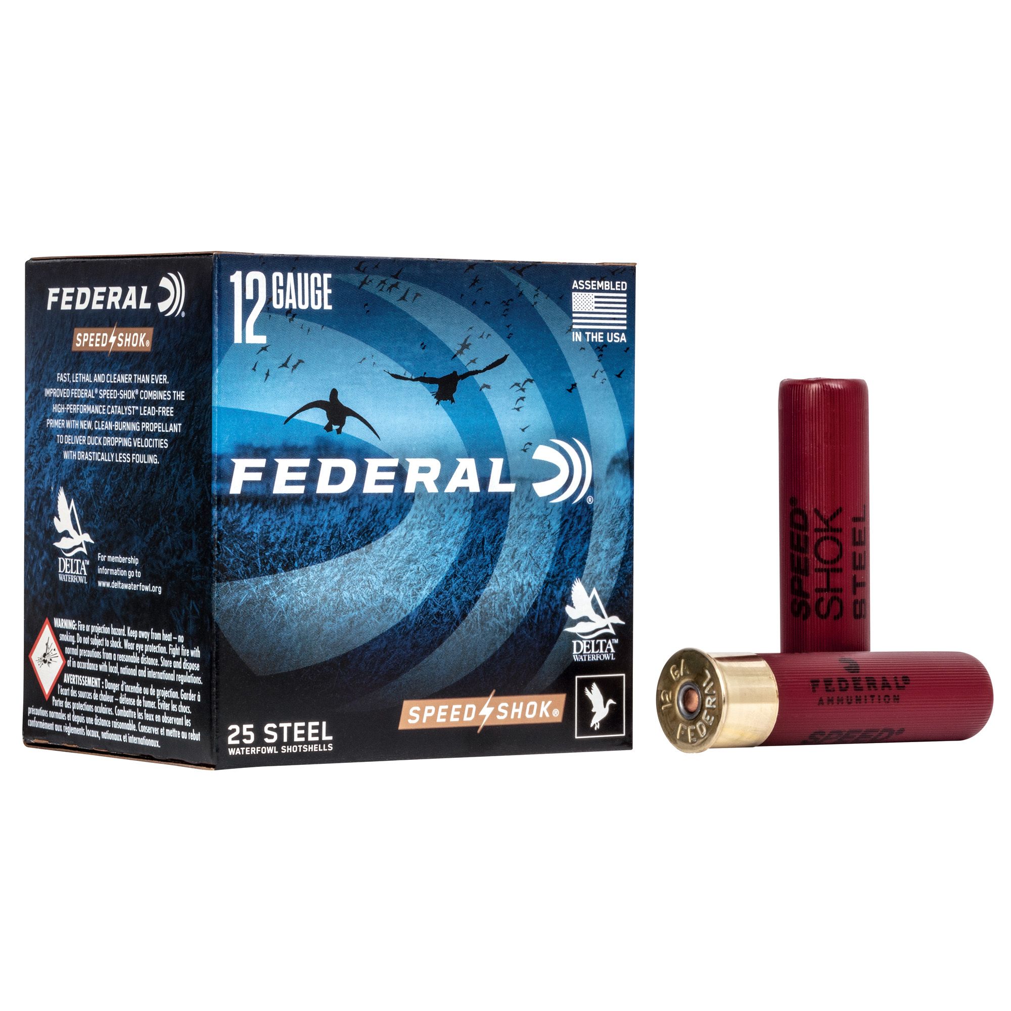 FED SPEED SHOK 12GA 3.5″ #2 25/250