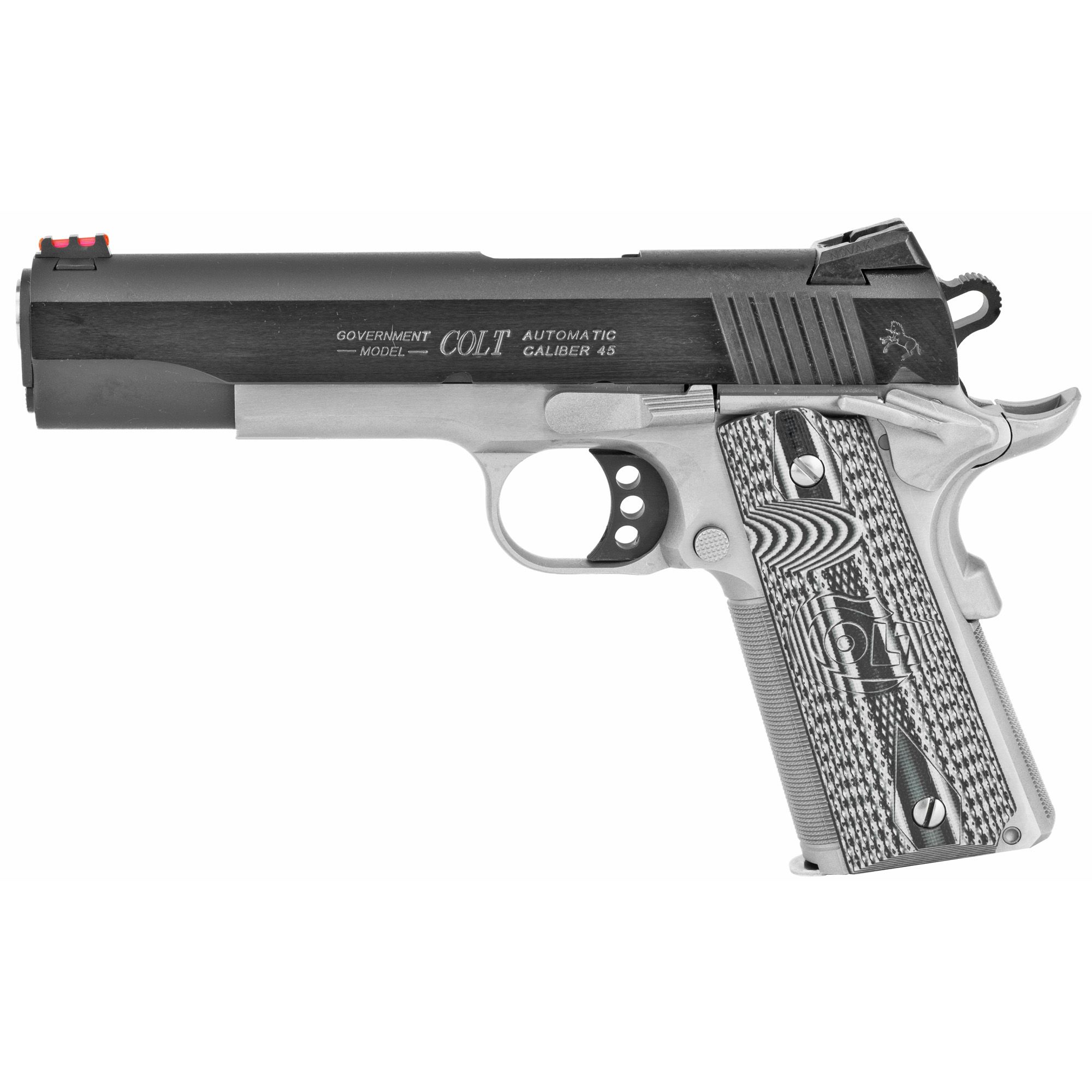 COLT GOVT COMP 45ACP 5″ 8RD STS/BL