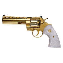 COLT PYTHON 357MAG 5″ 6RD 24K GOLD
