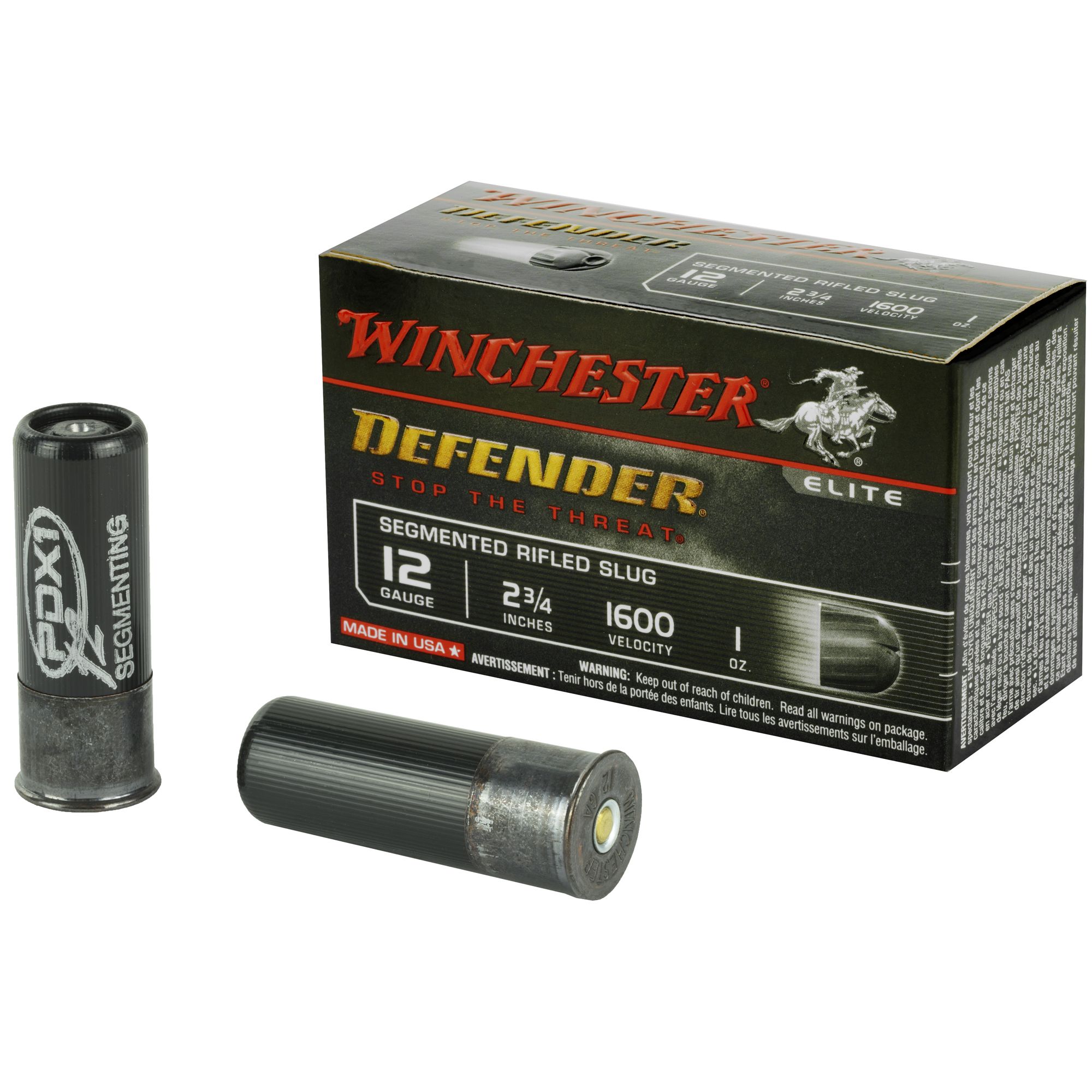 WIN DEFENDER 12GA 2.75″ 1OZ 10/100