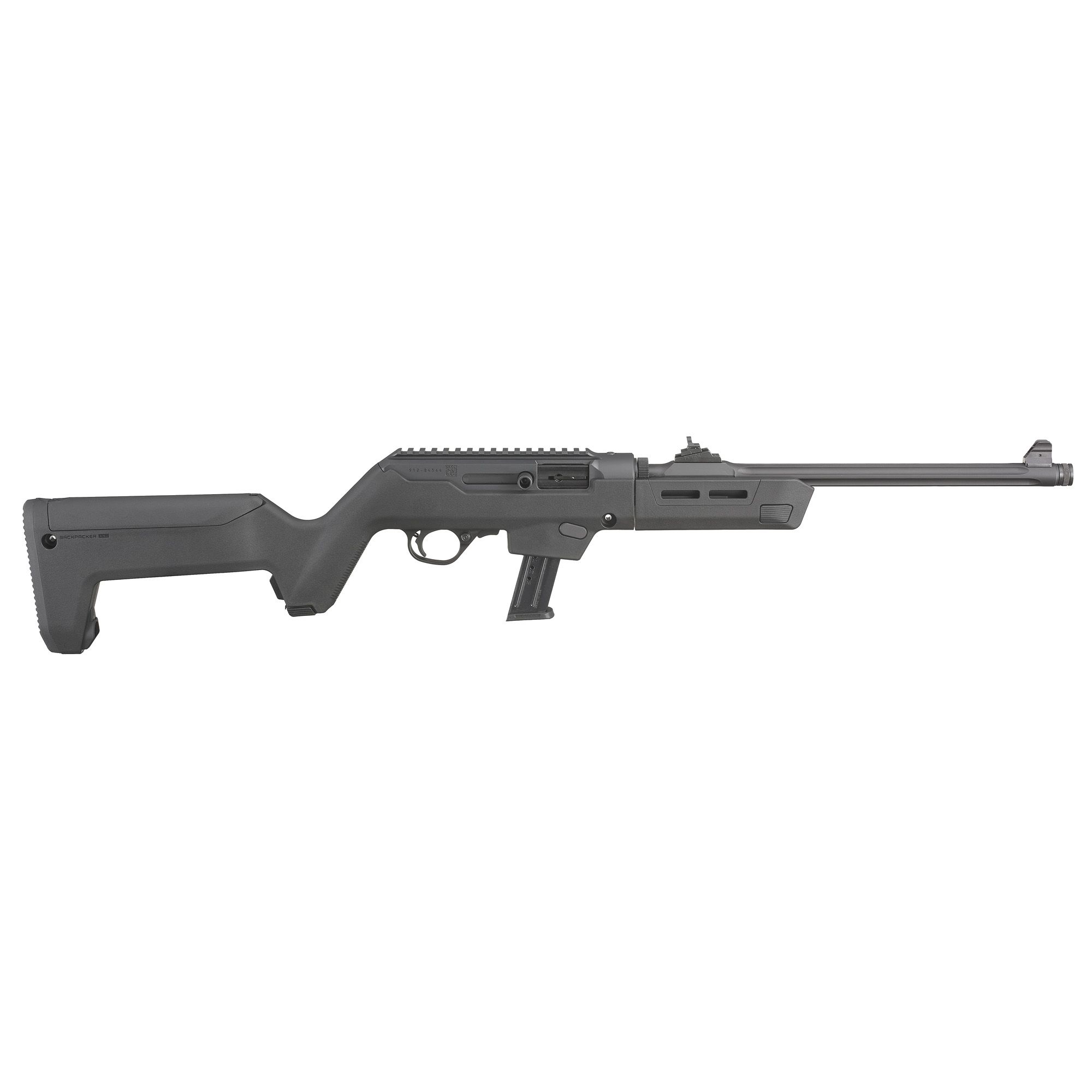 RUGER PCC BCKPKR 9MM 16.12″ 17RD BLK