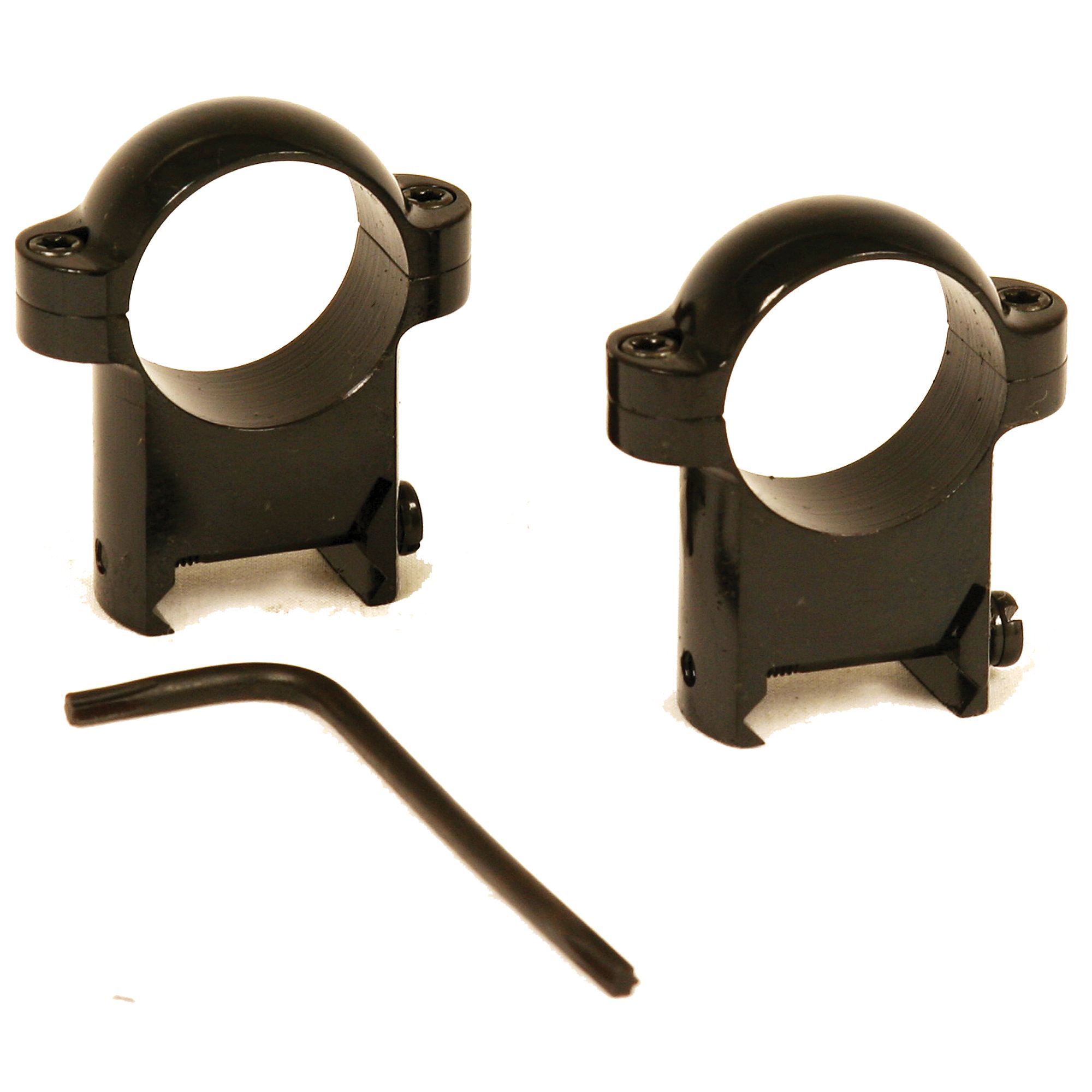 BURRIS HIGH 1″ ZEE RINGS BLK