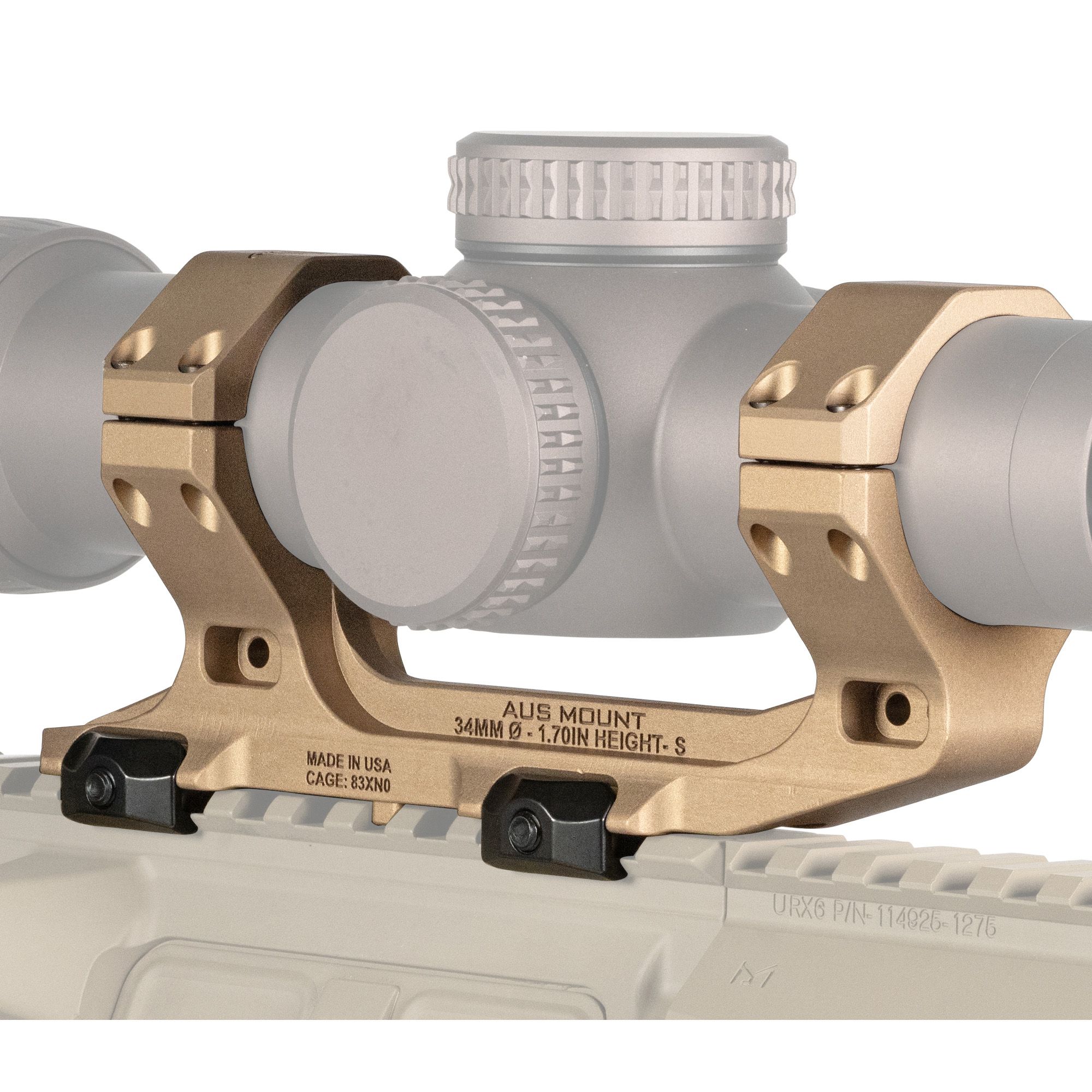 REPTILIA AUS 34MM MOUNT 1.70″ FDE