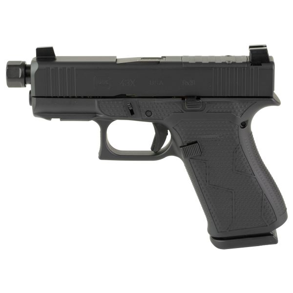 GLOCK 43X 9MM 10RD BLACKOUT2 TB