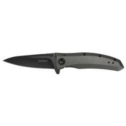 KERSHAW GRID 3.7″ PLN BLACK-OXIDE