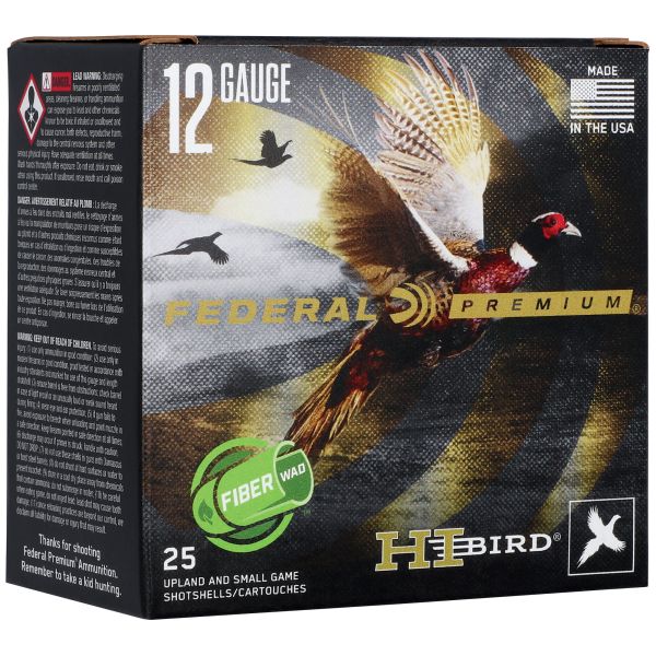 FED HI-BIRD 12GA 2.75″ #5 25/250