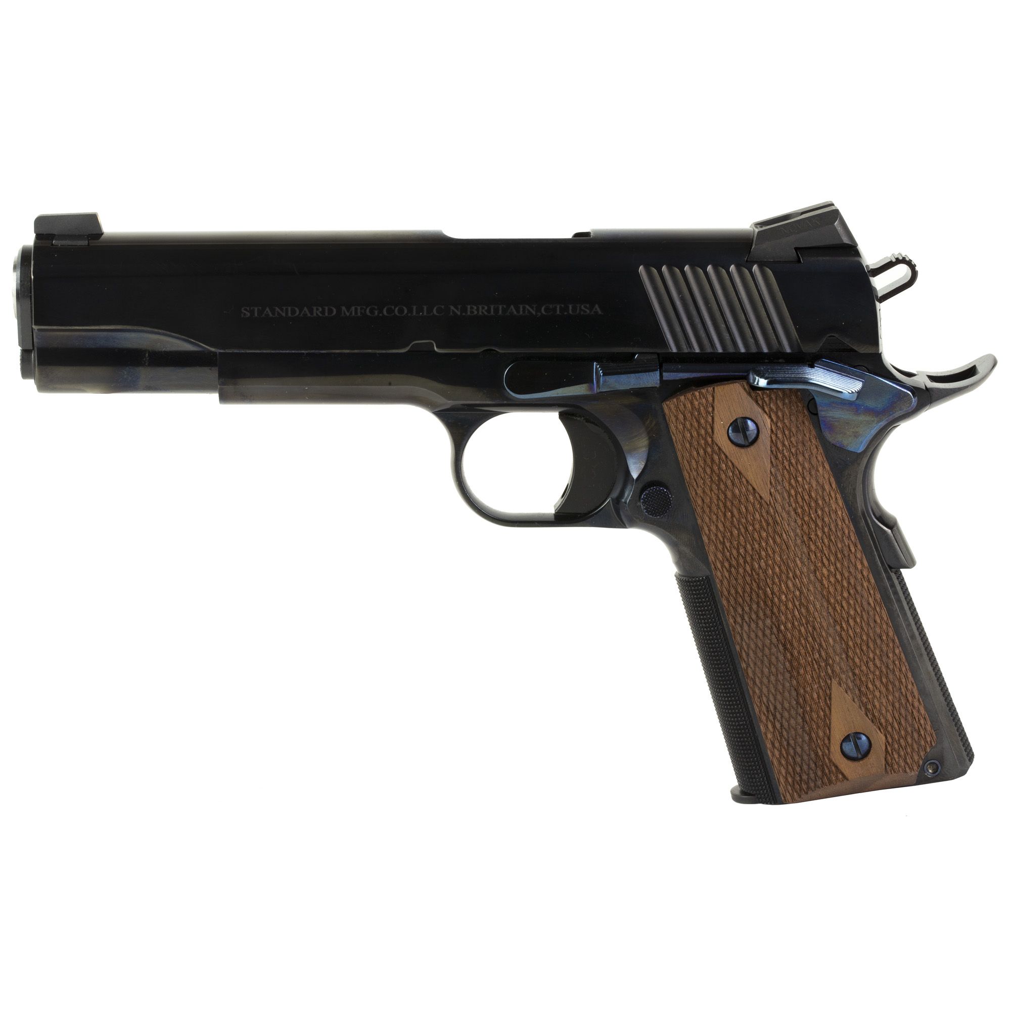 STD MANF 1911 45ACP 5″ BLUE 7RDS