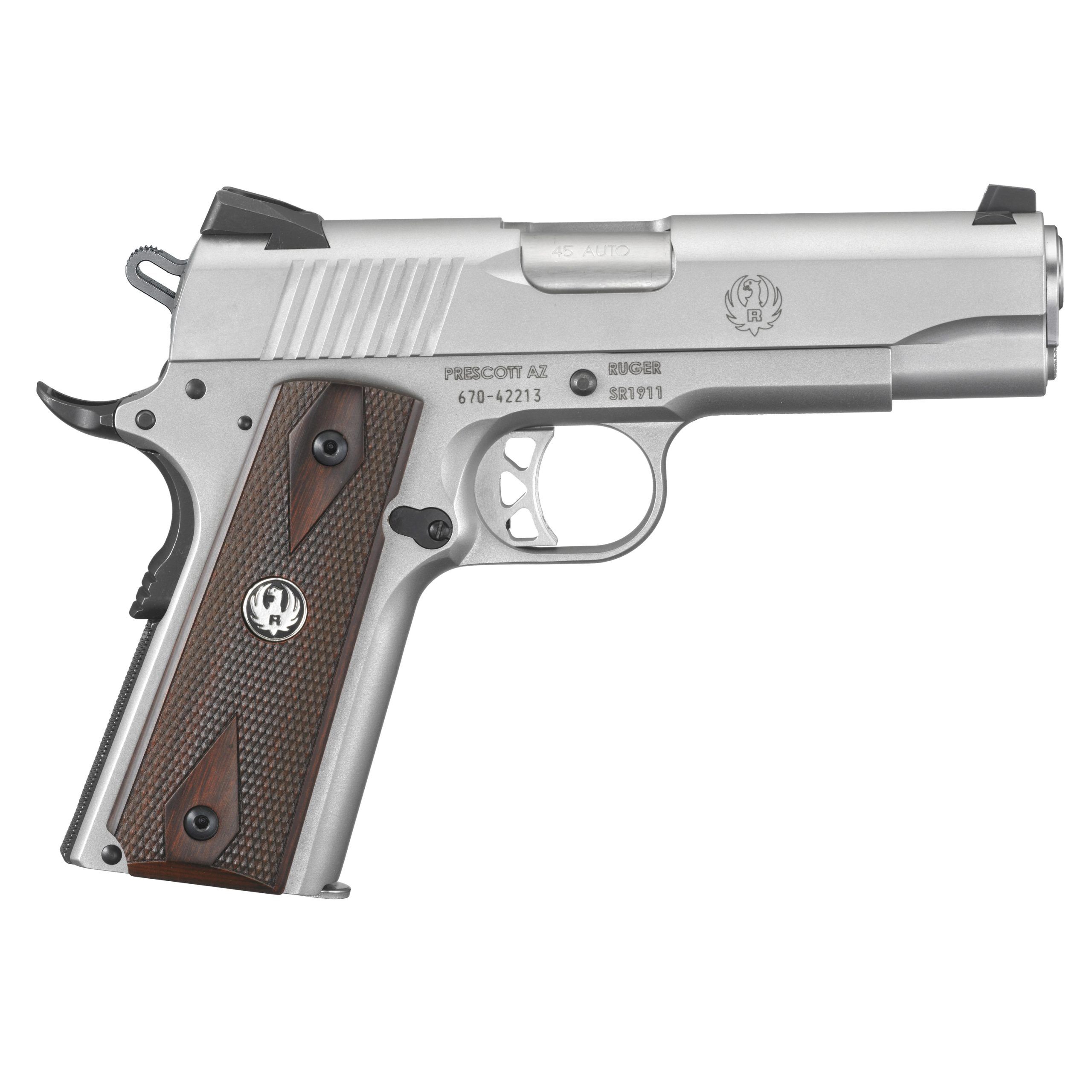 RUGER SR1911 45ACP 4.25″ STS 7RD