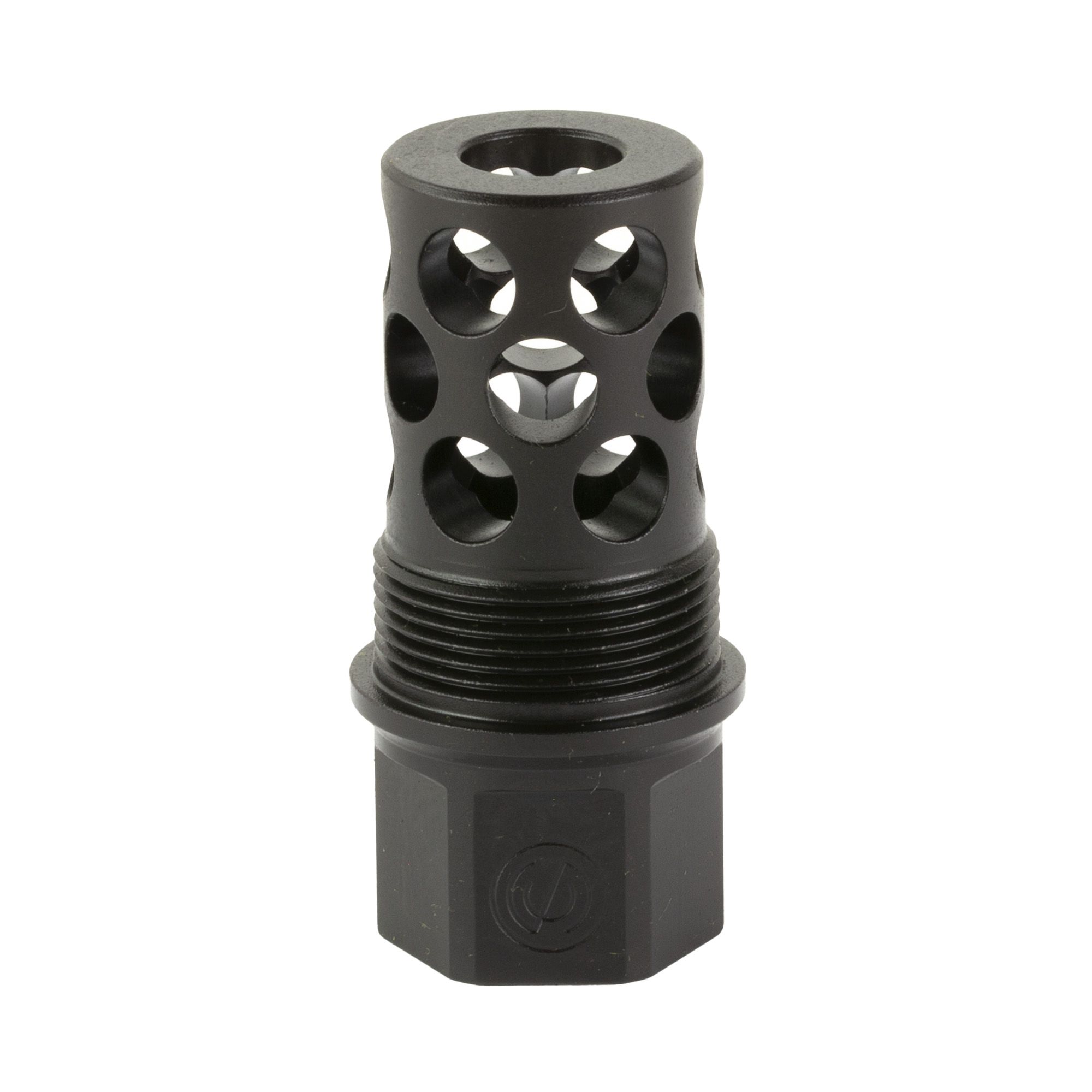 SCO THRD OVR MZZL BRK 1/2X28 .30 CAL