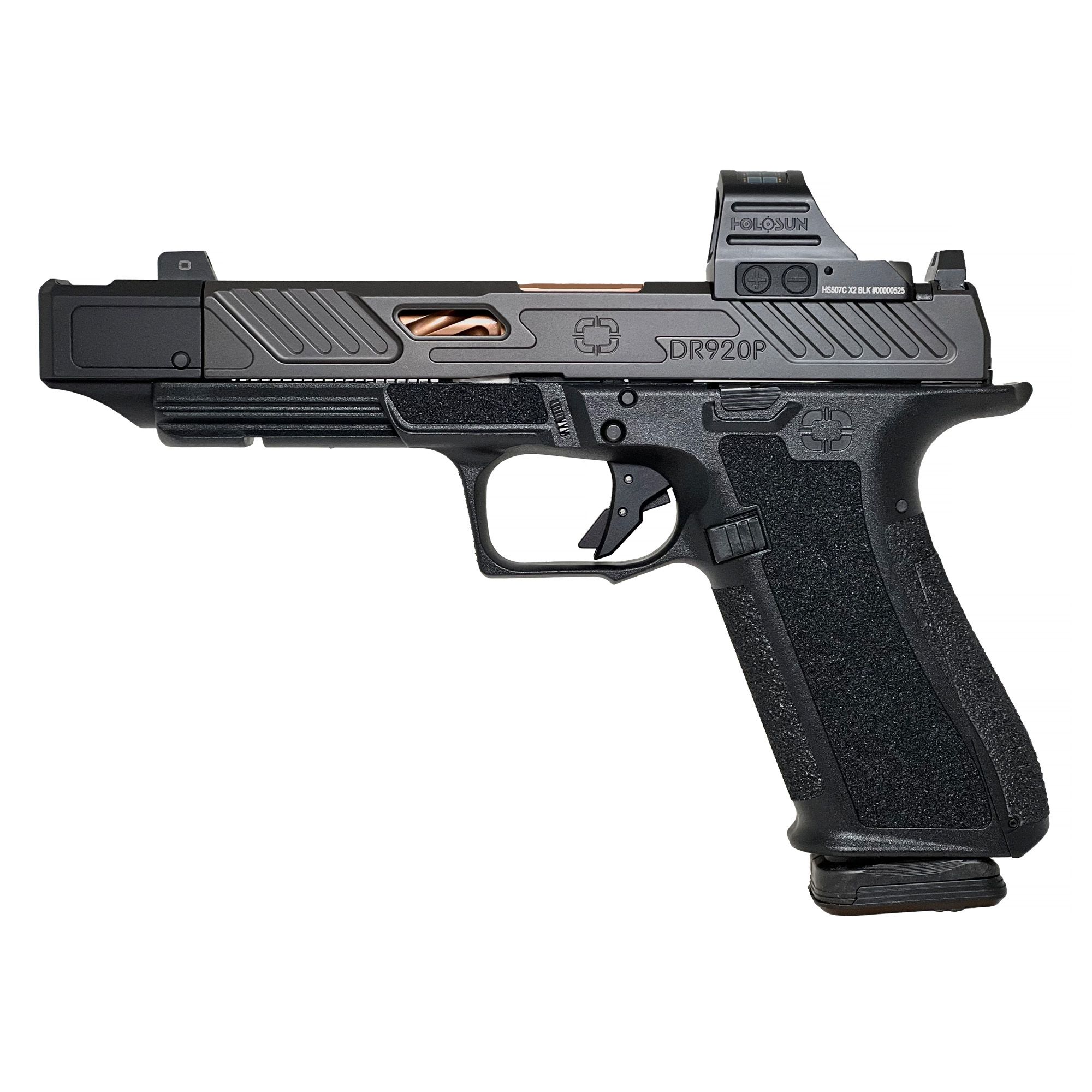 SHDW EL DR920P 9MM 4.8 CMP 507C BLK