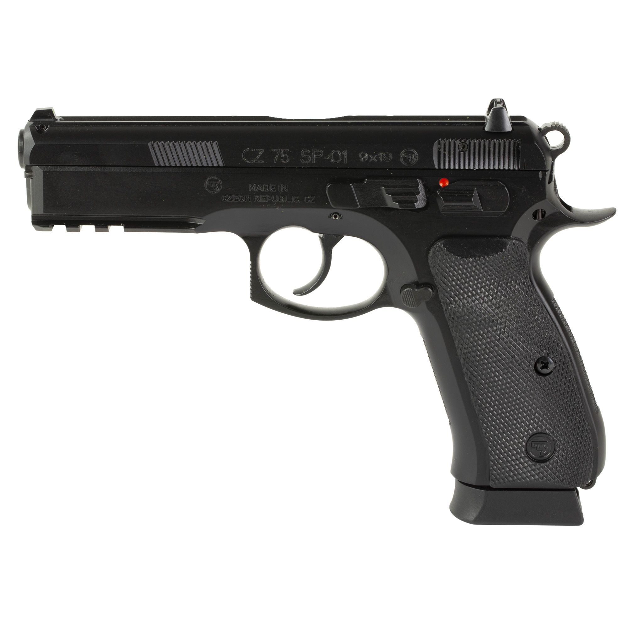 CZ 75 SP-01 9MM 4.6″ BLK 19RD MS