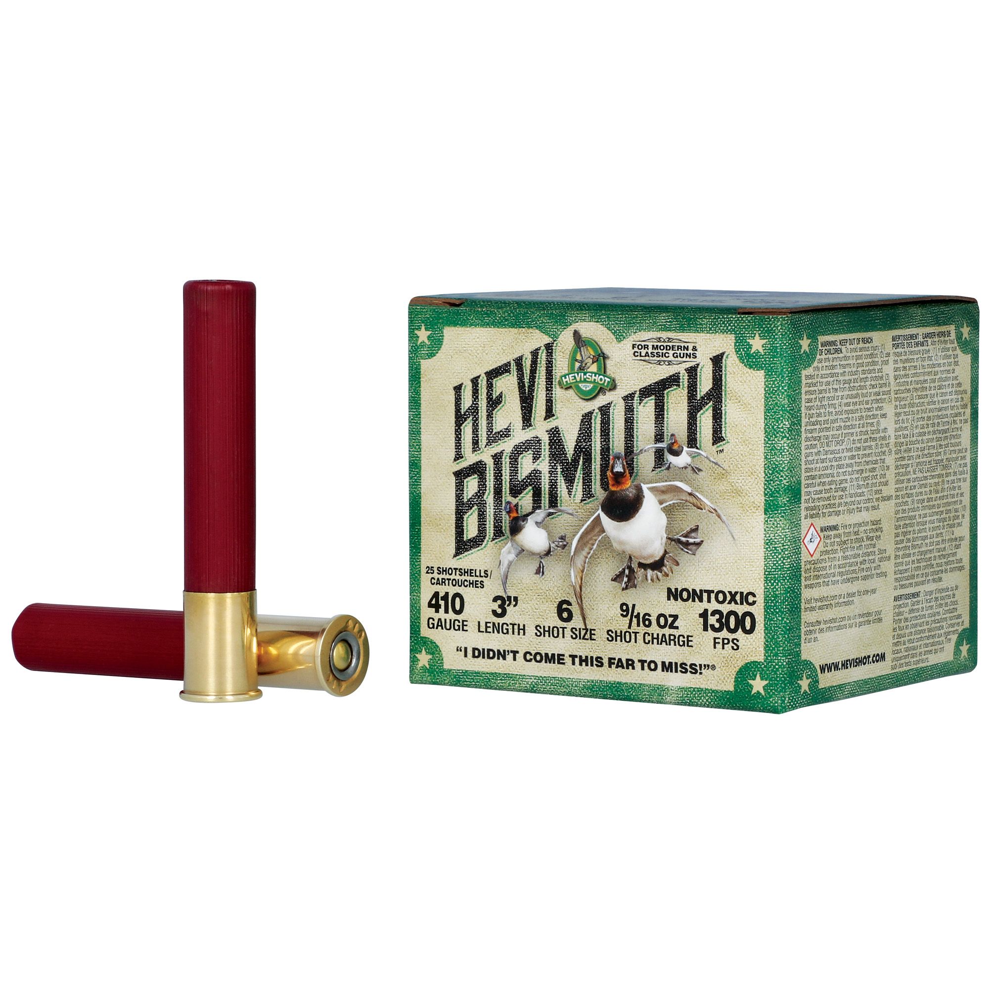HEVI BISMUTH 410 3″ #6 25/250