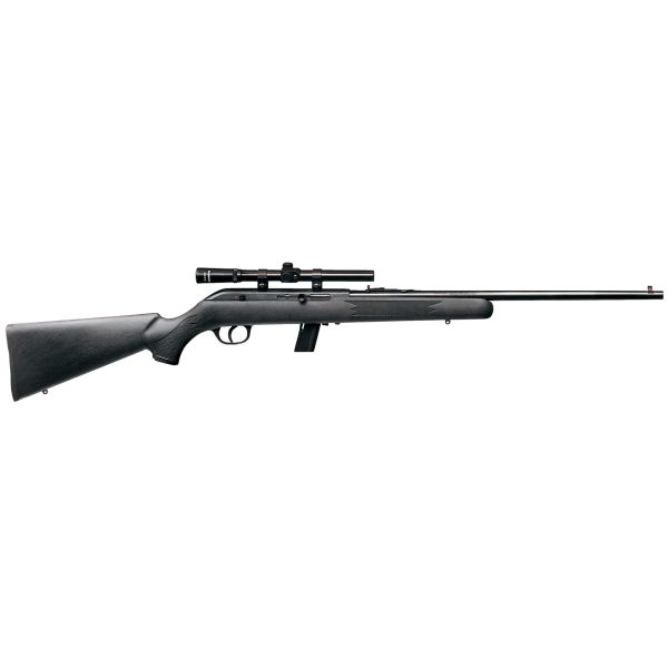 SAV 64FXP 22LR 21″ 10RD SCOPE BLK